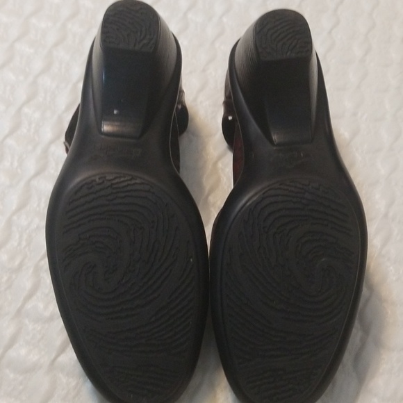 Dansko red heeled clogs - Picture 5 of 6